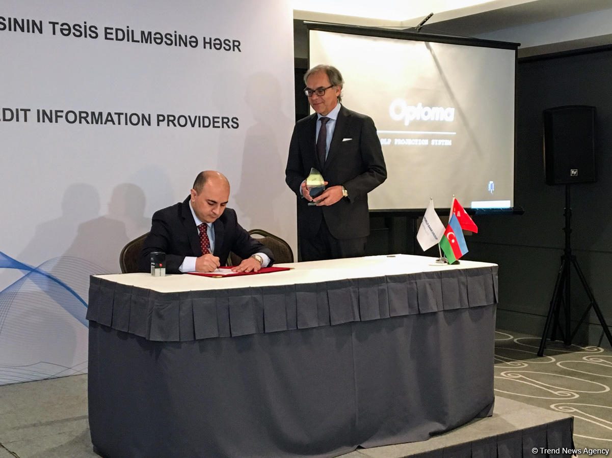 Regional association of providers of credit bureaus establsihed in Azerbaijan (PHOTO)