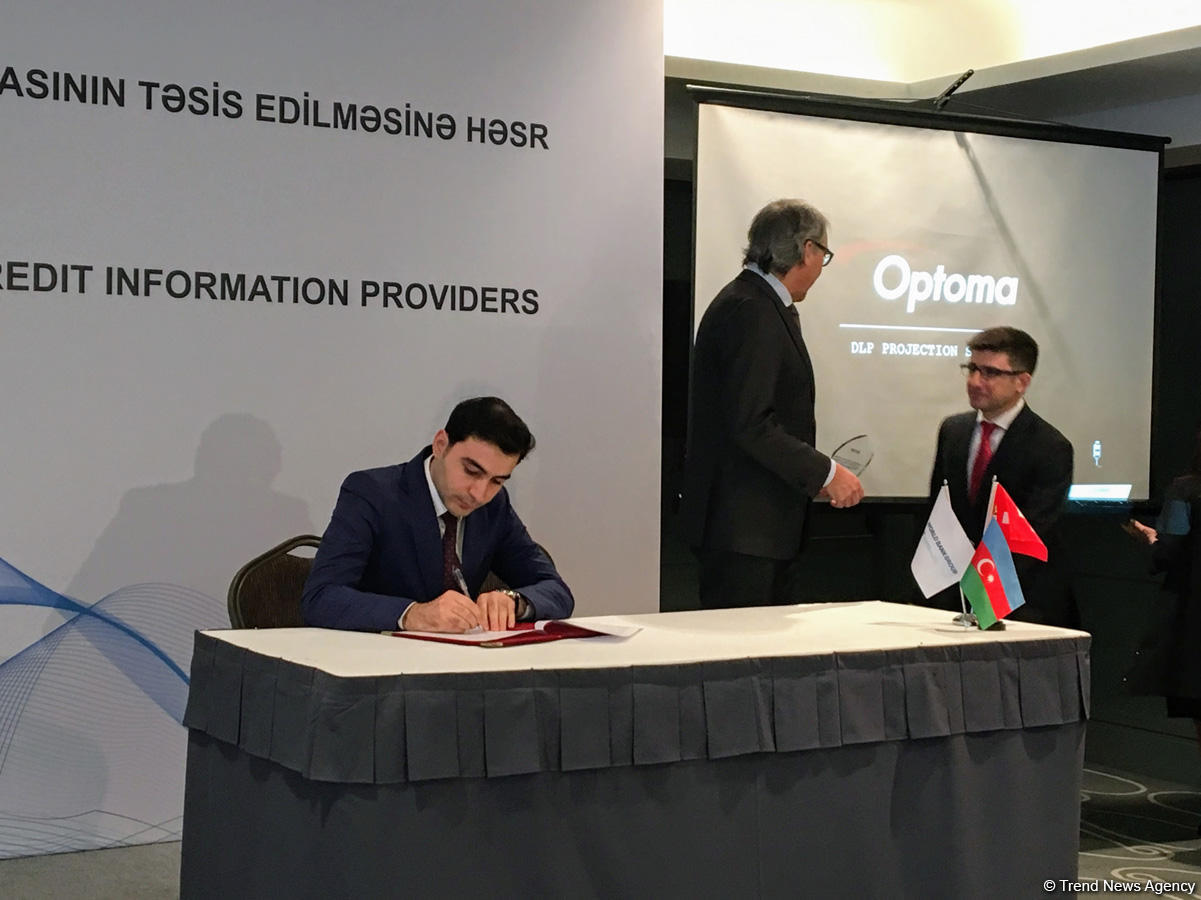 Regional association of providers of credit bureaus establsihed in Azerbaijan (PHOTO)