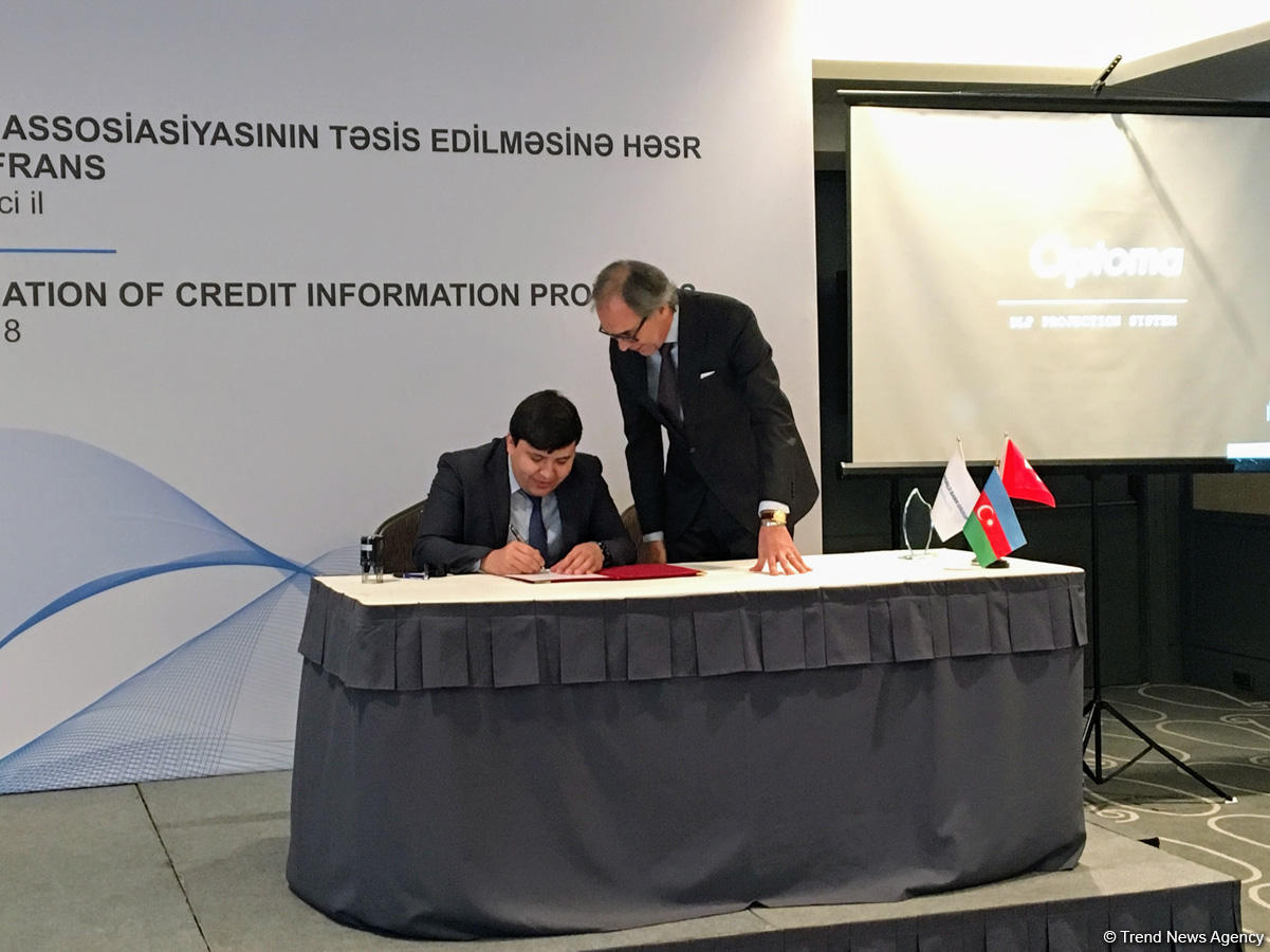 Regional association of providers of credit bureaus establsihed in Azerbaijan (PHOTO)