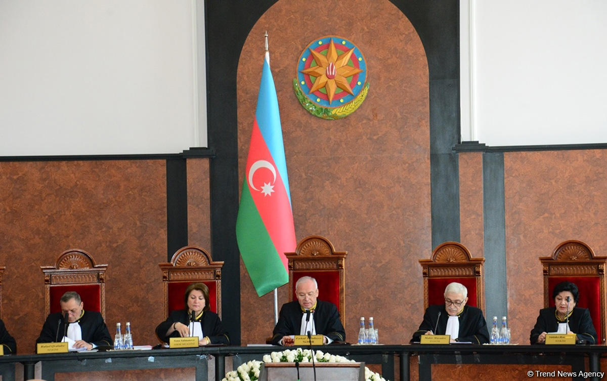 Azerbaijani Constitutional Court's Plenum confirms results of presidential election, Ilham Aliyev declared President of Azerbaijan (PHOTO)
