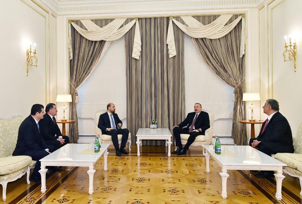 President Aliyev receives Turkish youth and sport minister (PHOTO)