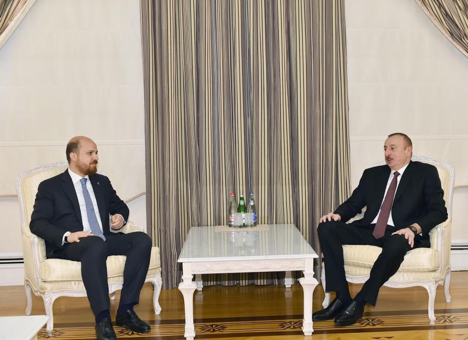President Aliyev receives Turkish youth and sport minister (PHOTO)