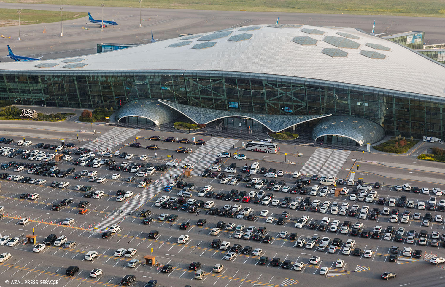 Unique pictures of Heydar Aliyev International Airport (PHOTO)