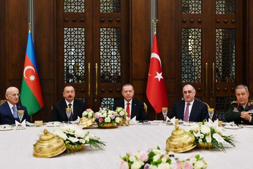 President Erdogan hosts dinner in honor of President Ilham Aliyev (PHOTO)