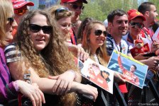 F1 first practice session kicks off in Baku (PHOTO)