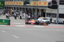 F1 first practice session kicks off in Baku (PHOTO)