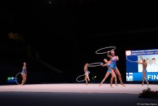 Azerbaijani gymnasts reach FIG World Cup finals in hoop exercises (PHOTO)