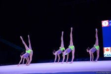 Azerbaijani gymnasts reach FIG World Cup finals in hoop exercises (PHOTO)