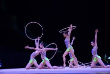 Azerbaijani gymnasts reach FIG World Cup finals in hoop exercises (PHOTO)