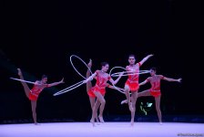 Azerbaijani gymnasts reach FIG World Cup finals in hoop exercises (PHOTO)