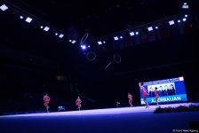 Azerbaijani gymnasts reach FIG World Cup finals in hoop exercises (PHOTO)
