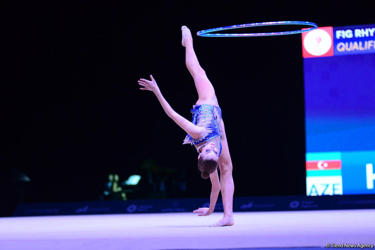 World Cup in rhythmic gymnastics kicks off in Baku (PHOTO)