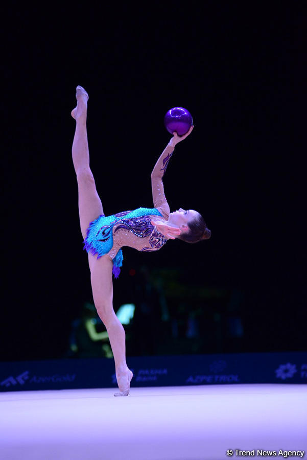 World Cup in rhythmic gymnastics kicks off in Baku (PHOTO)