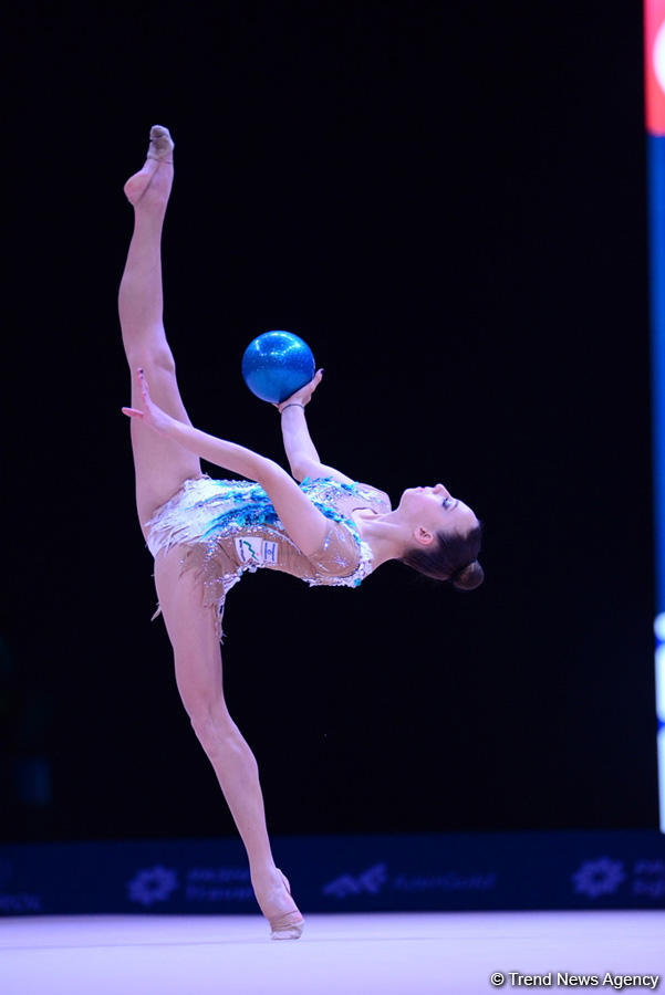 World Cup in rhythmic gymnastics kicks off in Baku (PHOTO)