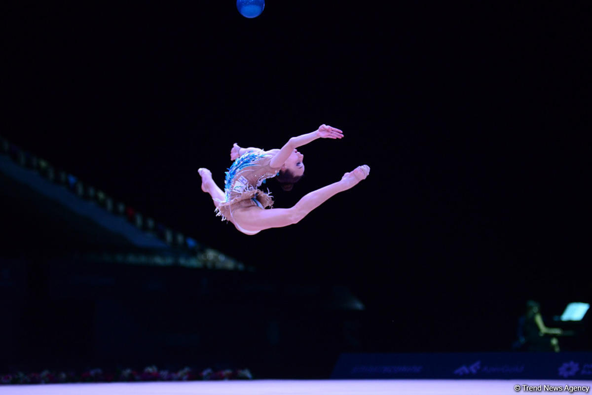 World Cup in rhythmic gymnastics kicks off in Baku (PHOTO)