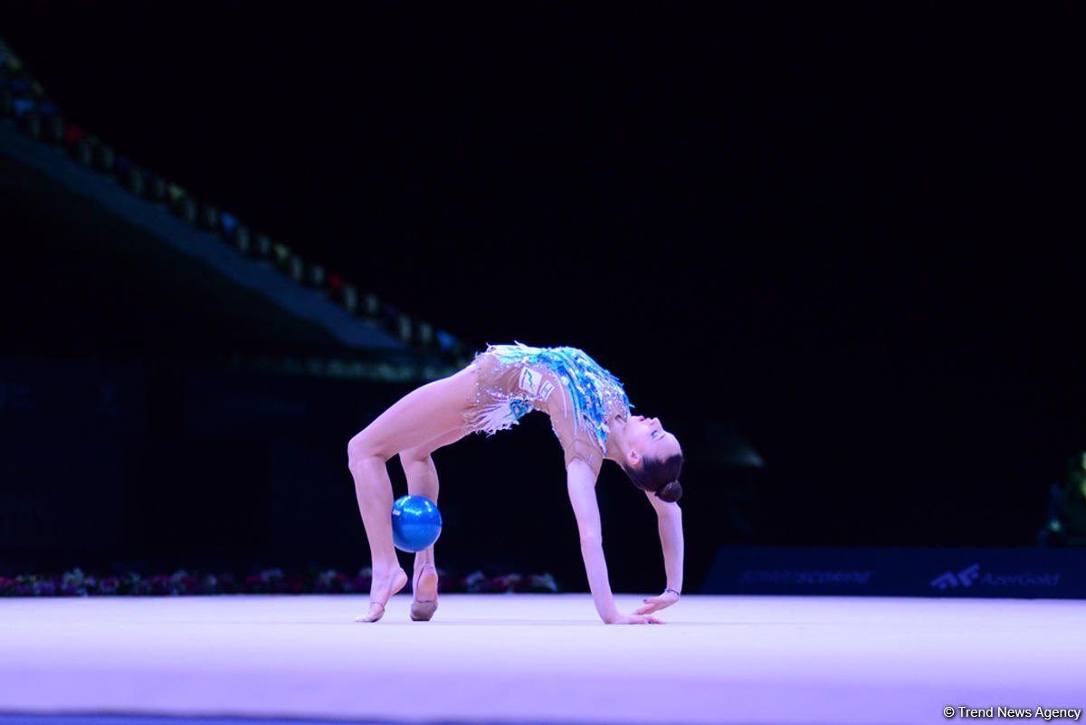 World Cup in rhythmic gymnastics kicks off in Baku (PHOTO)