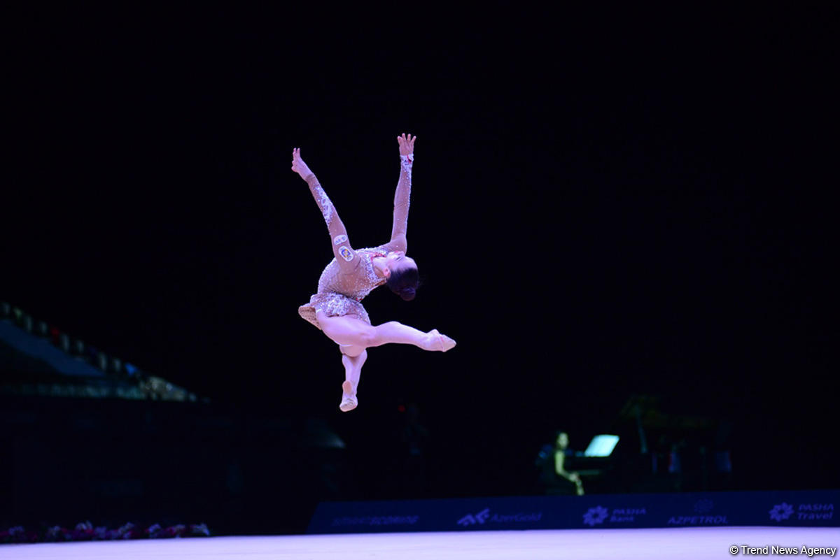 World Cup in rhythmic gymnastics kicks off in Baku (PHOTO)