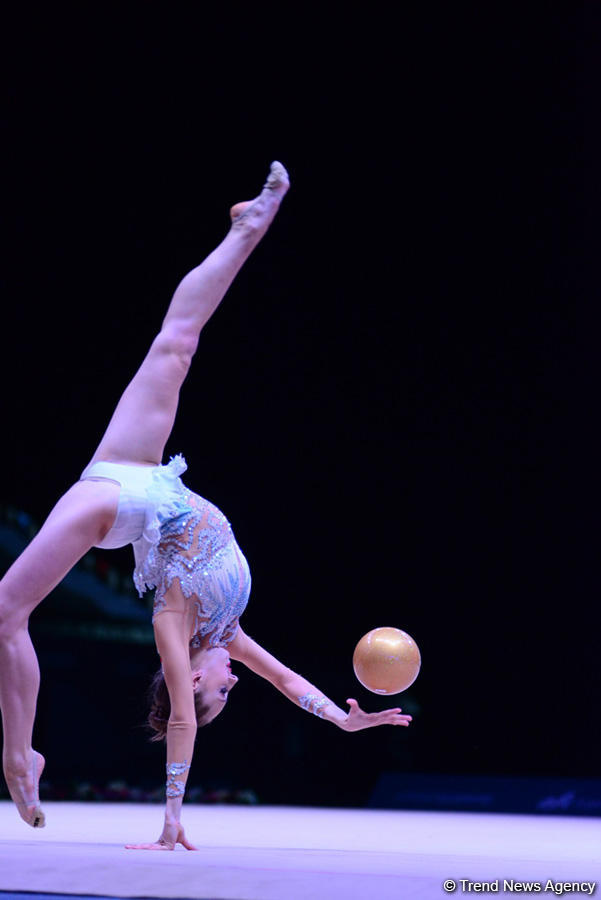 World Cup in rhythmic gymnastics kicks off in Baku (PHOTO)