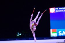 Best moments of FIG World Cup in Rhythmic Gymnastics (PHOTO)