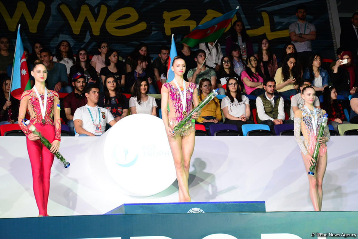 FIG World Cup in Baku: Winners of individual competitions awarded (PHOTO)