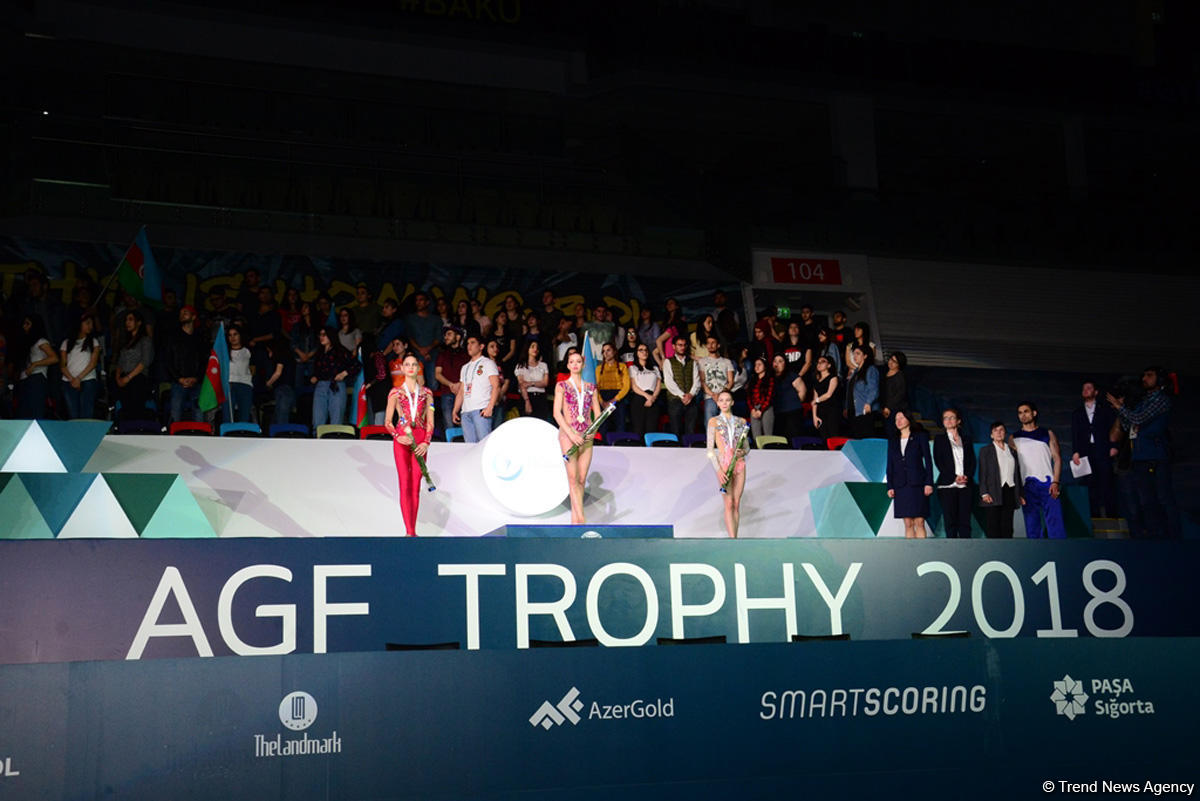 FIG World Cup in Baku: Winners of individual competitions awarded (PHOTO)