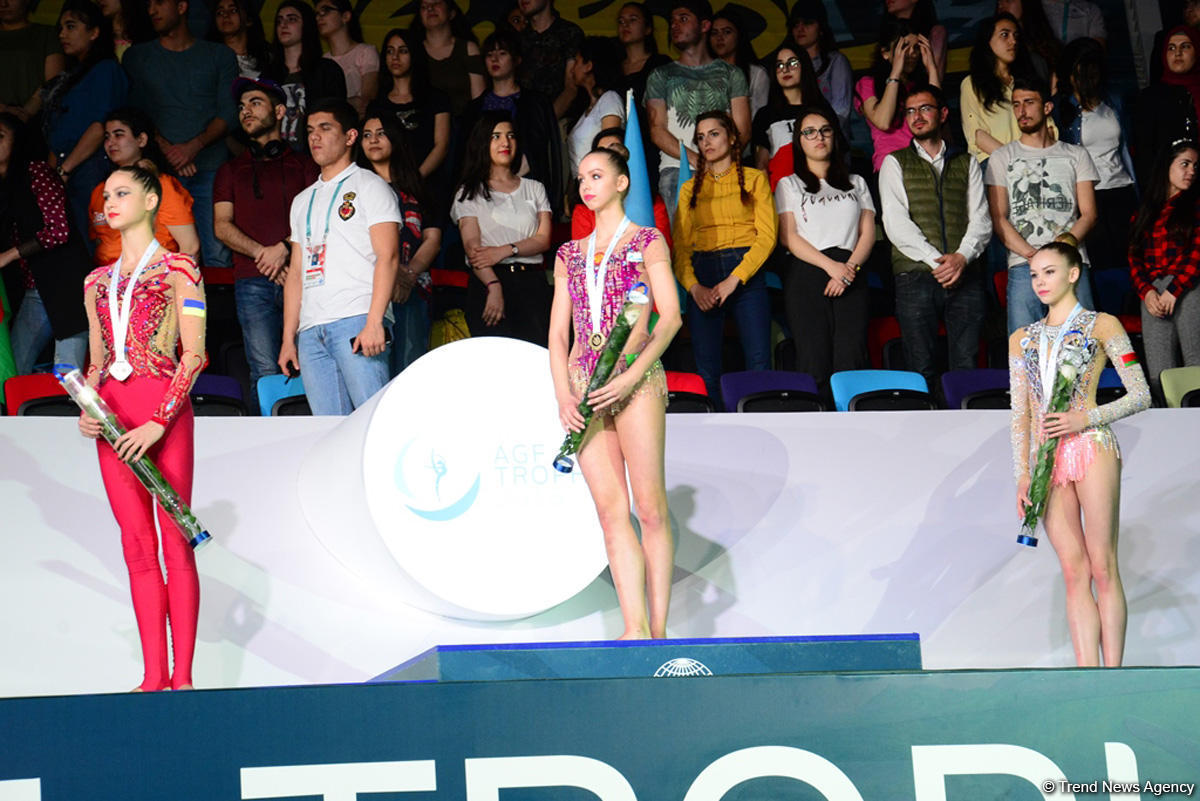 FIG World Cup in Baku: Winners of individual competitions awarded (PHOTO)