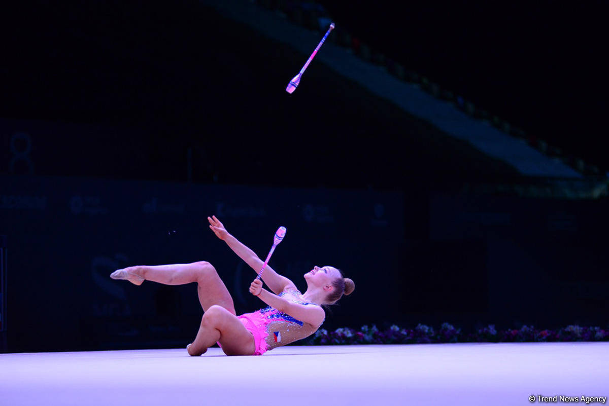 Best moments of FIG World Cup in Rhythmic Gymnastics (PHOTO)