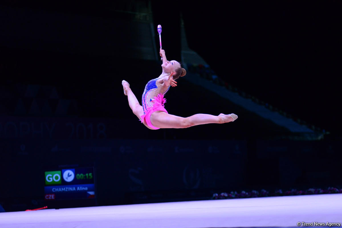 Best moments of FIG World Cup in Rhythmic Gymnastics (PHOTO)