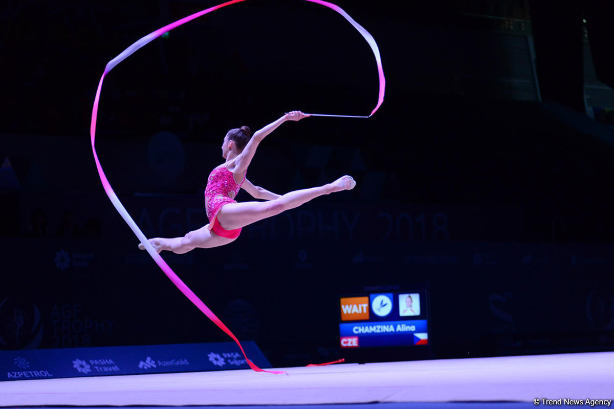 Best moments of FIG World Cup in Rhythmic Gymnastics (PHOTO)