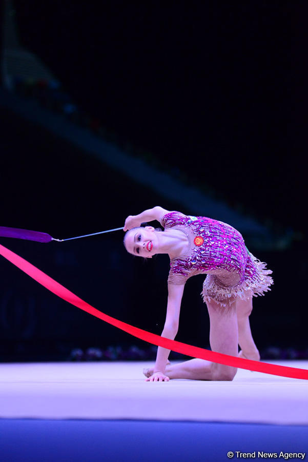 Best moments of FIG World Cup in Rhythmic Gymnastics (PHOTO)