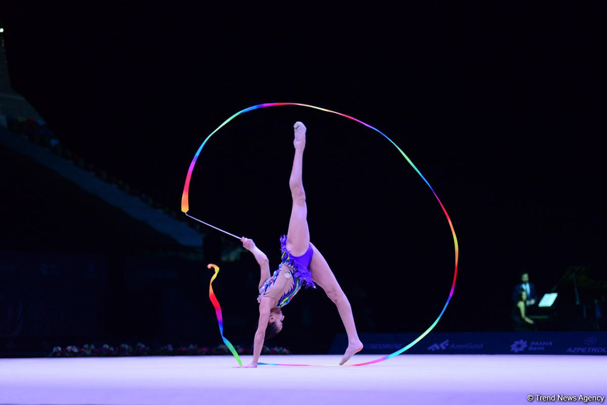 Best moments of FIG World Cup in Rhythmic Gymnastics (PHOTO)