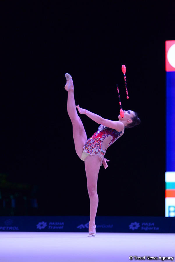 Best moments of FIG World Cup in Rhythmic Gymnastics (PHOTO)