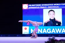 Finals of FIG Rhythmic Gymnastics World Cup kick off in Baku (PHOTO)
