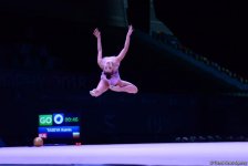 Finals of FIG Rhythmic Gymnastics World Cup kick off in Baku (PHOTO)