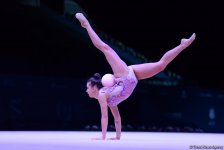 Finals of FIG Rhythmic Gymnastics World Cup kick off in Baku (PHOTO)