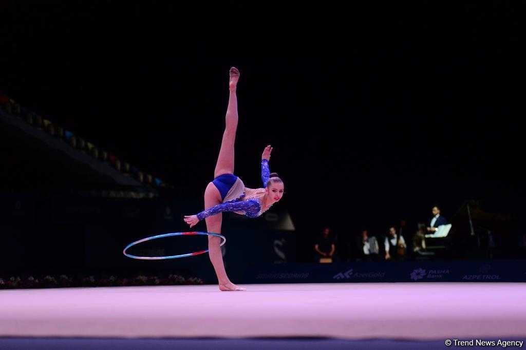 Finals of FIG Rhythmic Gymnastics World Cup kick off in Baku (PHOTO)