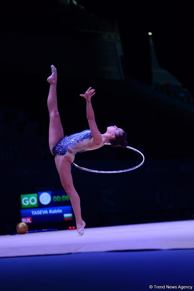 Finals of FIG Rhythmic Gymnastics World Cup kick off in Baku (PHOTO)