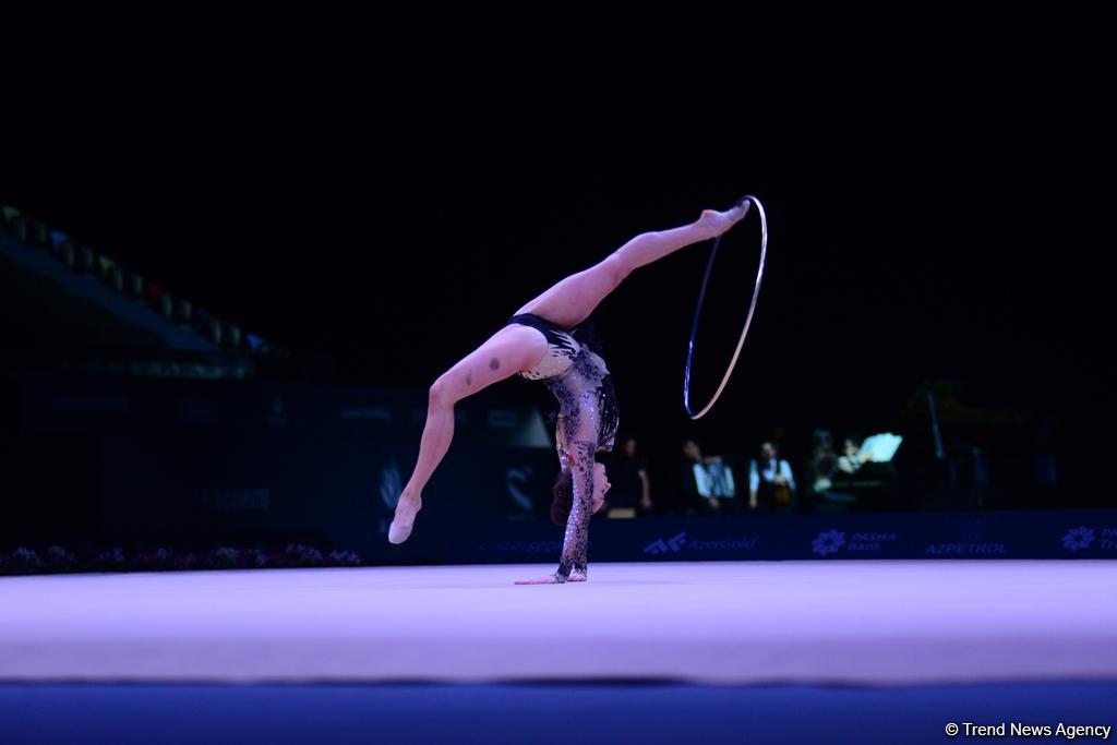 Finals of FIG Rhythmic Gymnastics World Cup kick off in Baku (PHOTO)