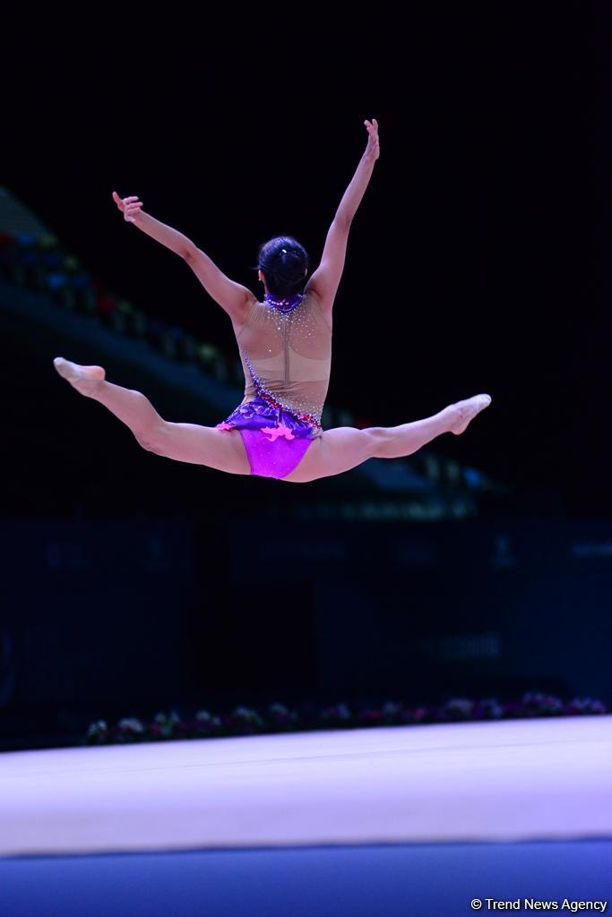 Finals of FIG Rhythmic Gymnastics World Cup kick off in Baku (PHOTO)