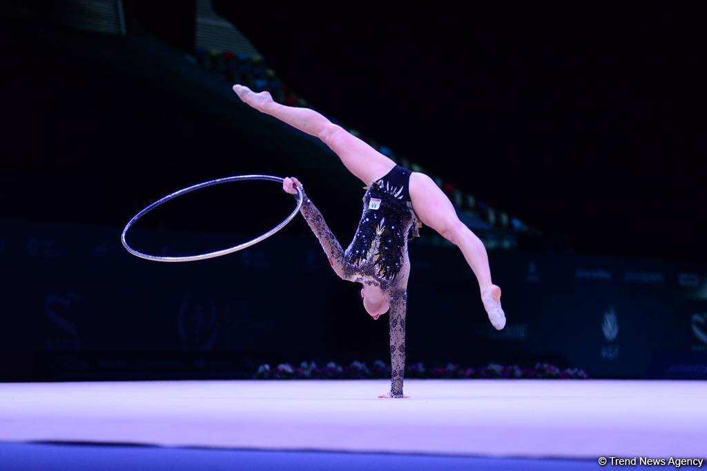Finals of FIG Rhythmic Gymnastics World Cup kick off in Baku (PHOTO)