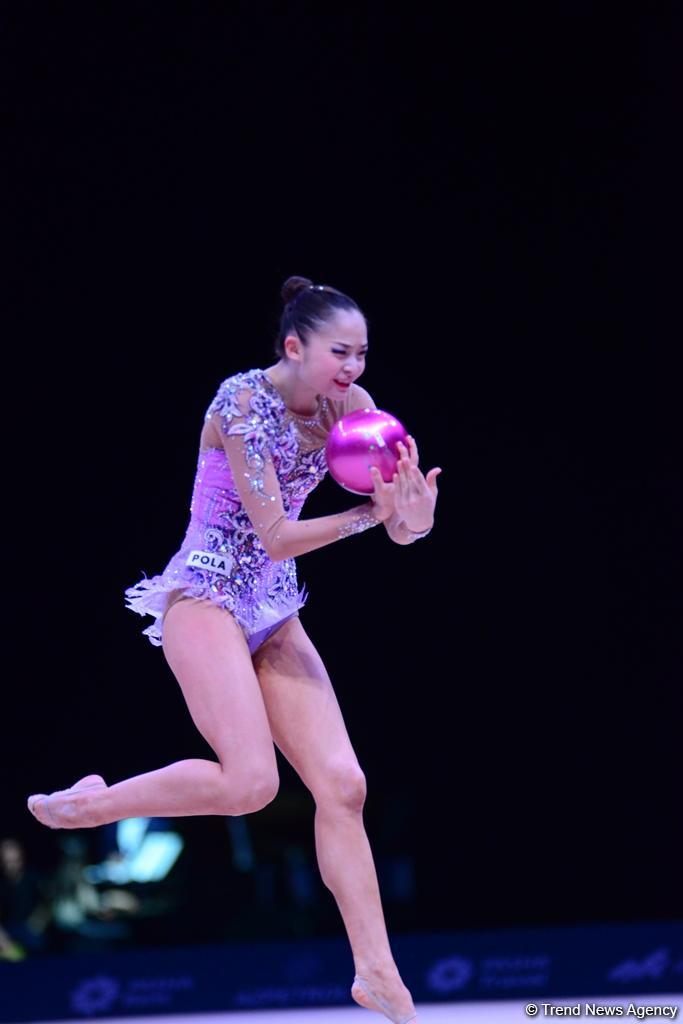 Finals of FIG Rhythmic Gymnastics World Cup kick off in Baku (PHOTO)