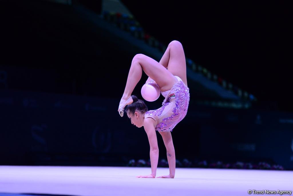 Finals of FIG Rhythmic Gymnastics World Cup kick off in Baku (PHOTO)