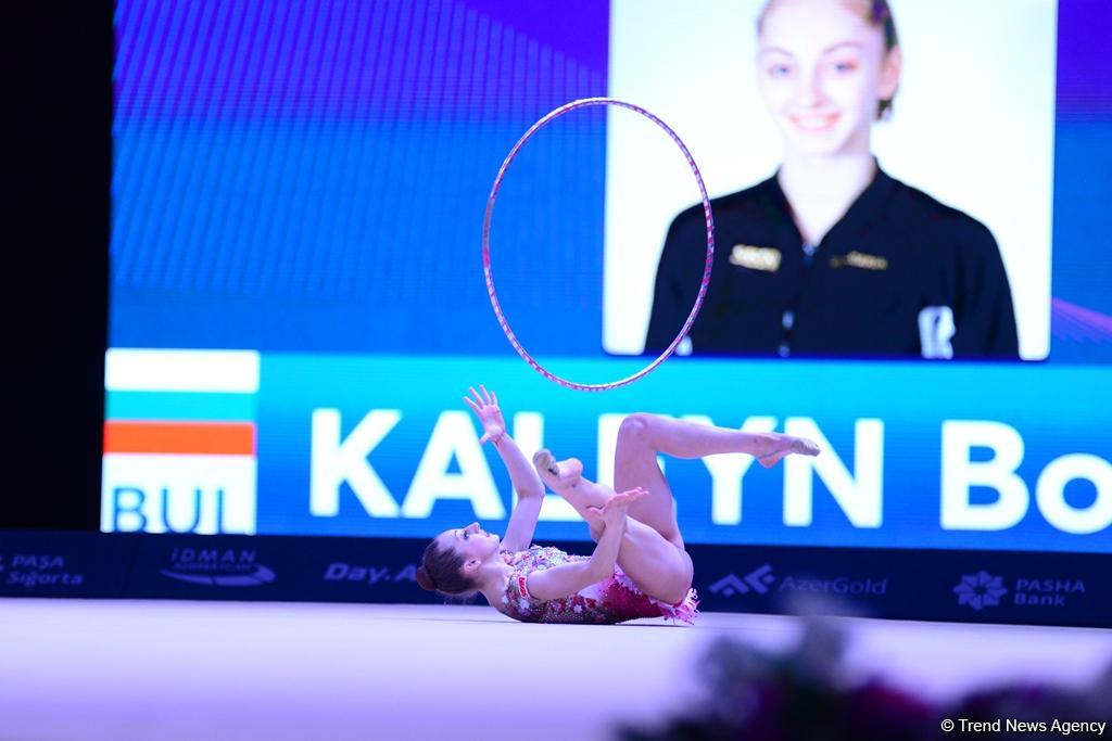 Finals of FIG Rhythmic Gymnastics World Cup kick off in Baku (PHOTO)