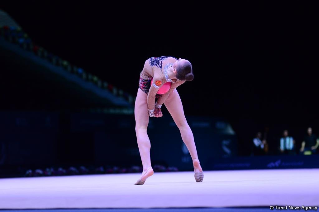 Finals of FIG Rhythmic Gymnastics World Cup kick off in Baku (PHOTO)