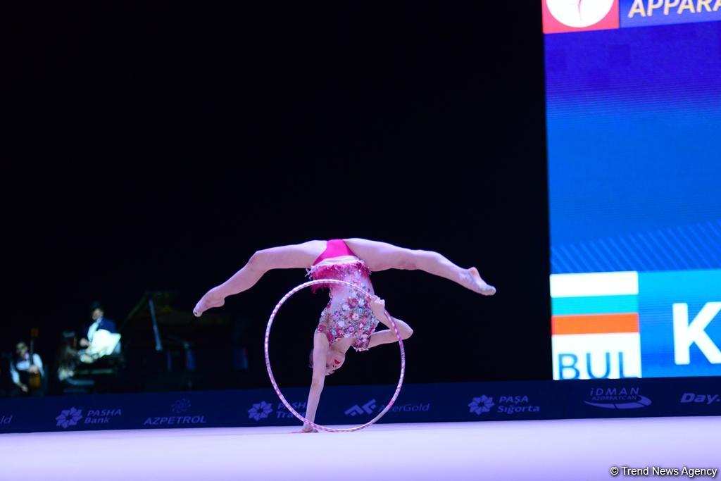 Finals of FIG Rhythmic Gymnastics World Cup kick off in Baku (PHOTO)