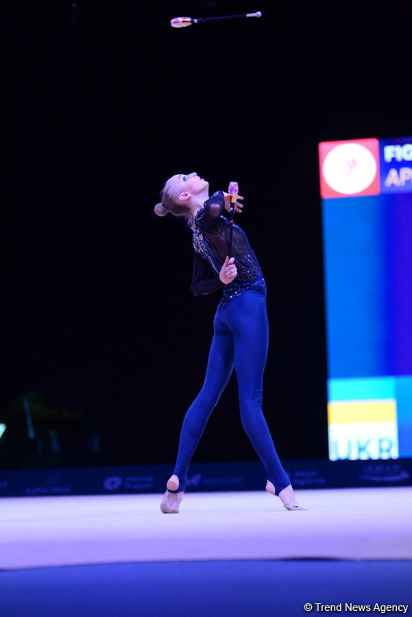 Best moments on last day of FIG Rhythmic Gymnastics World Cup in Baku (PHOTO)