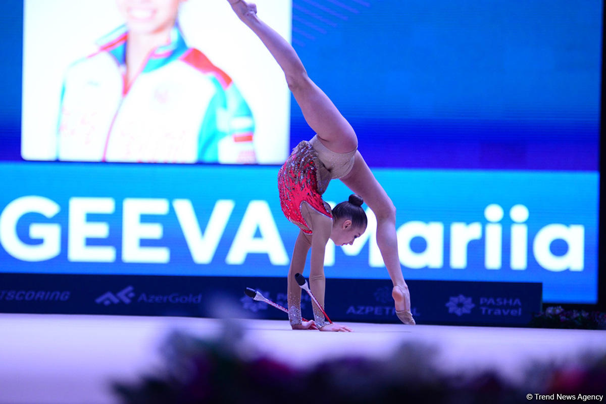 Best moments on last day of FIG Rhythmic Gymnastics World Cup in Baku (PHOTO)