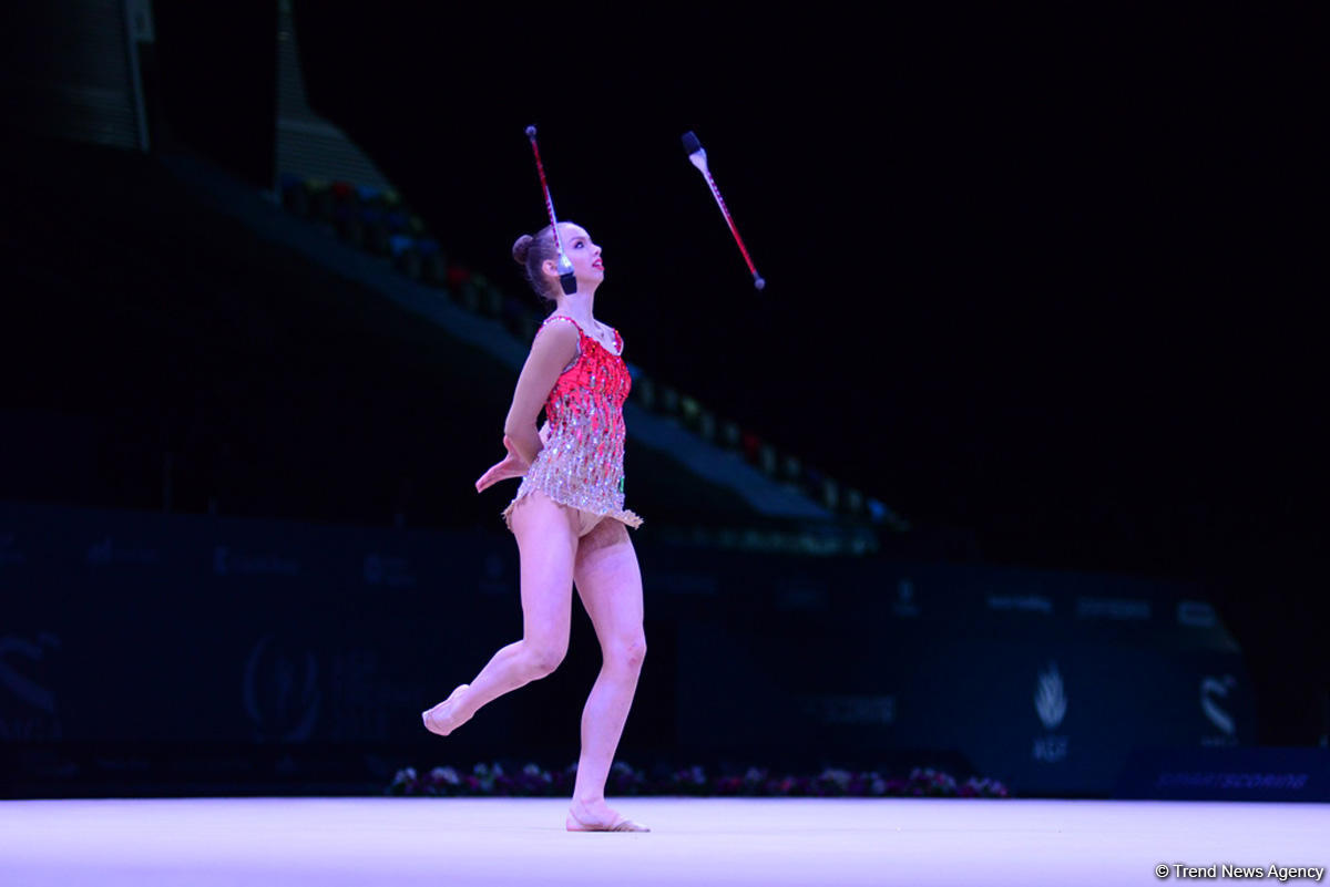 Best moments on last day of FIG Rhythmic Gymnastics World Cup in Baku (PHOTO)