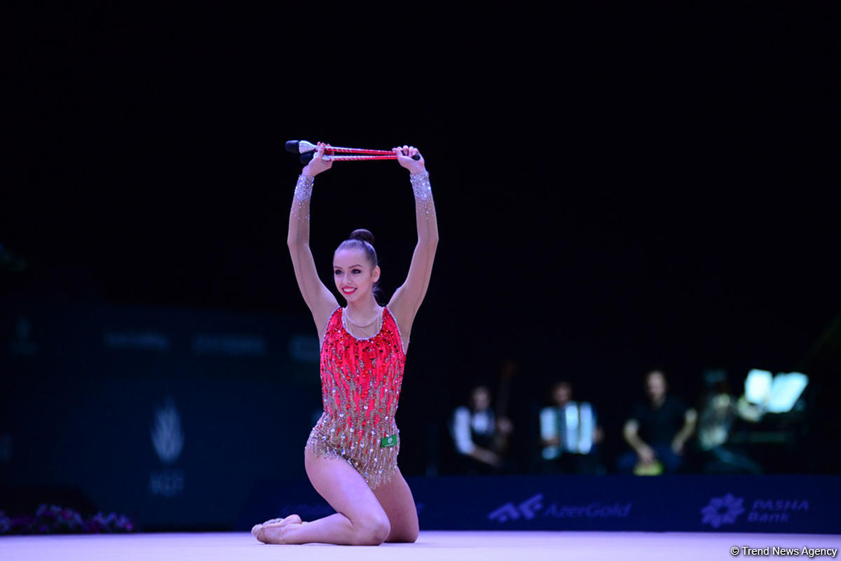 Best moments on last day of FIG Rhythmic Gymnastics World Cup in Baku (PHOTO)