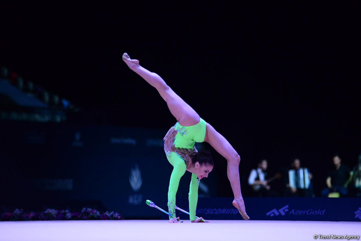 Best moments on last day of FIG Rhythmic Gymnastics World Cup in Baku (PHOTO)